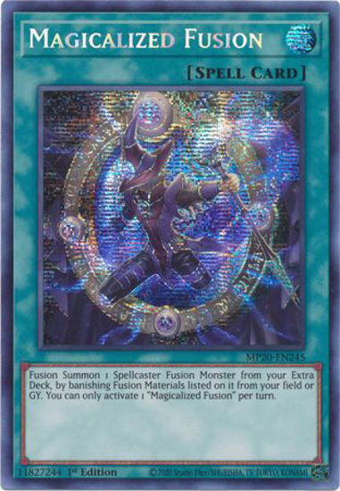 Magicalized Fusion - MP20-EN245 - Prismatic Secret Rare 1st Edition