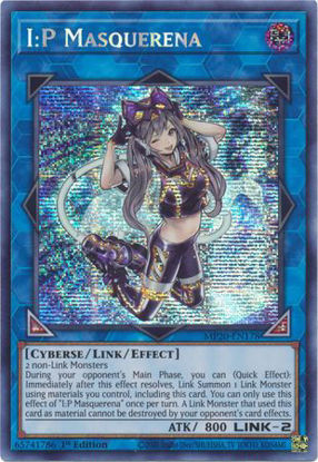 I:P Masquerena - MP20-EN178 - Prismatic Secret Rare 1st Edition