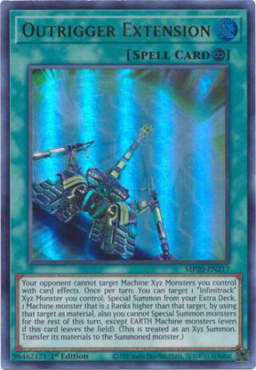 Outrigger Extension - MP20-EN217 - Ultra Rare 1st Edition