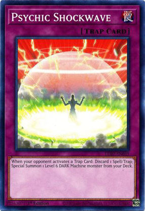 Psychic Shockwave - LED7-EN045 - Common 1st Edition