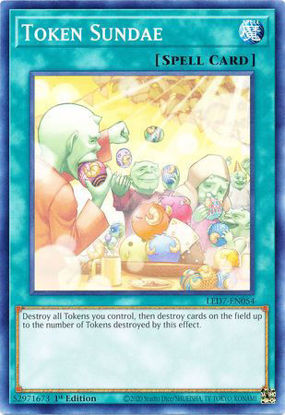 Token Sundae - LED7-EN054 - Common 1st Edition