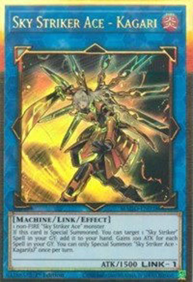 Sky Striker Ace - Kaina - MAGO-EN038 - Premium Gold Rare 1st Edition