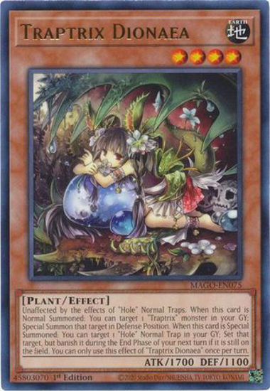 Traptrix Dionaea - MAGO-EN075 - Gold Rare 1st Edition