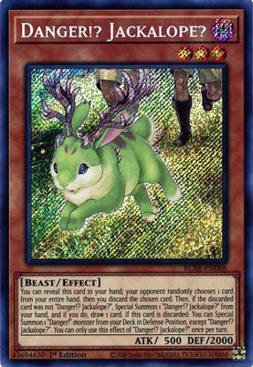 Danger!? Jackalope? - BLAR-EN088 - Secret Rare 1st Edition