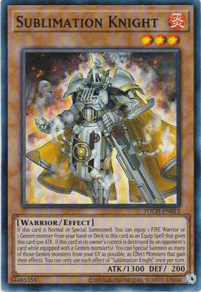 Sublimation Knight - TOCH-EN013 - Super Rare Unlimited