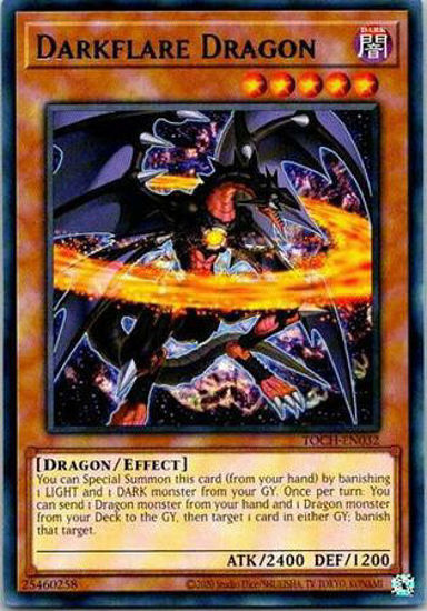 Darkflare Dragon - TOCH-EN032 - Rare Unlimited