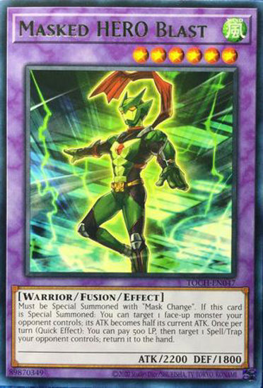 Masked HERO Blast - TOCH-EN047 - Rare Unlimited