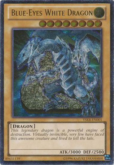 Blue-Eyes White Dragon - YSKR-EN001 Ultimate Rare Unlimited