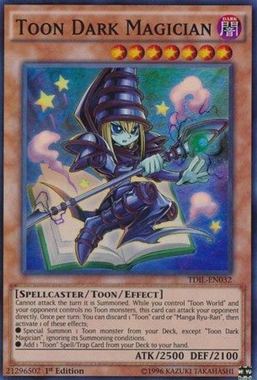 Toon Dark Magician - TDIL-EN032 - Super Rare 1st Edition