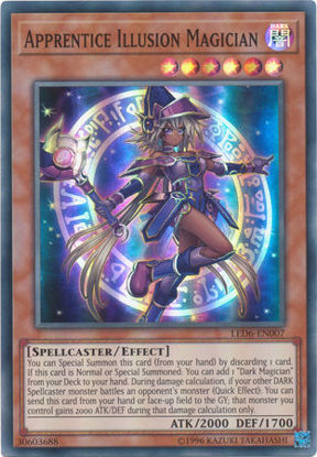 Apprentice Illusion Magician - LED6-EN007 - Super Rare Unlimited