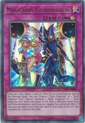 Magicians' Combination - LED6-EN005 - Ultra Rare Unlimited