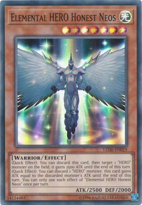 Elemental HERO Honest Neos - LED6-EN019 - Super Rare Unlimited