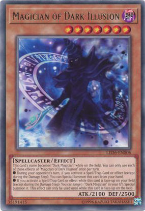 Magician of Dark Illusion - LED6-EN006 - Rare Unlimited