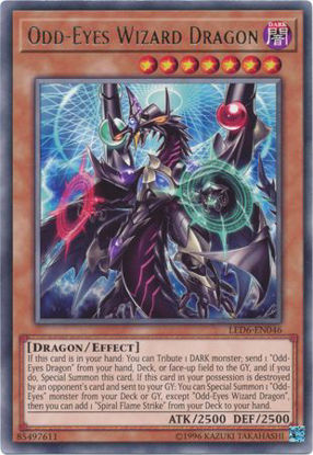 Odd-Eyes Wizard Dragon - LED6-EN046 - Rare Unlimited