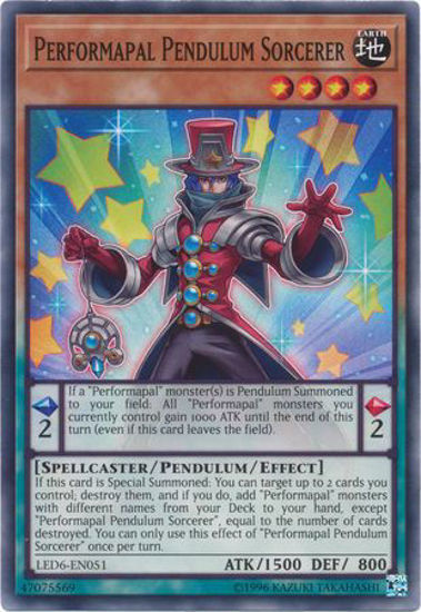 Performapal Pendulum Sorcerer - LED6-EN051 - Common Unlimited