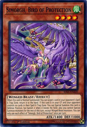 Simorgh, Bird of Protection - RIRA-EN020 - Common 1st Edition