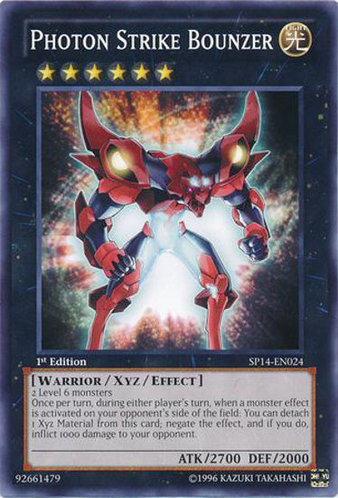 Photon Strike Bounzer - SP14-EN024 - Common 1st Edition