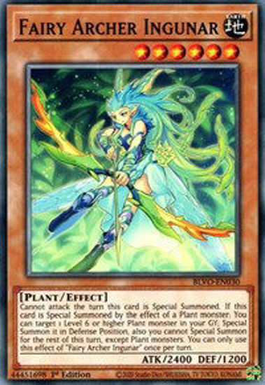 Fairy Archer Ingunar - BLVO-EN030 - Common 1st Edition