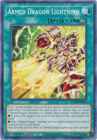 Armed Dragon Lightning - BLVO-EN053 - Common 1st Edition