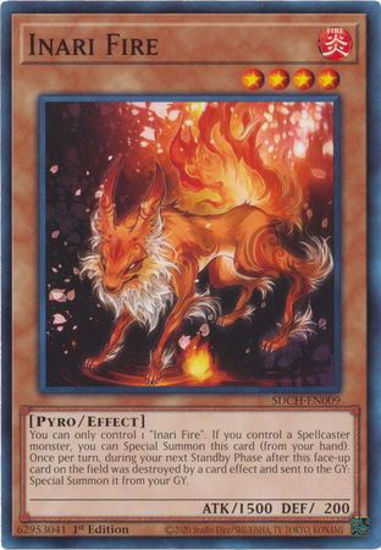 Inari Fire - SDCH-EN009 - Common 1st Edition