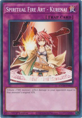 Spiritual Fire Art - Kurenai - SDCH-EN032 - Common 1st Edition