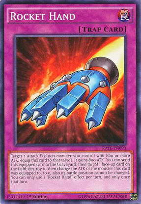 Rocket Hand - RATE-EN093 - Common 1st Edition