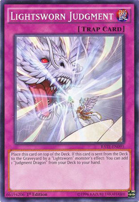 Lightsworn Judgment - RATE-EN095 - Common 1st Edition