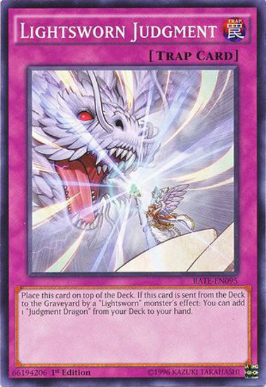 Lightsworn Judgment - RATE-EN095 - Common 1st Edition