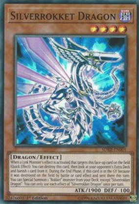 Silverrokket Dragon - SDRR-EN001 - Super Rare 1st Edition