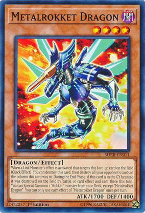 Metalrokket Dragon - SDRR-EN011 - Common 1st Edition