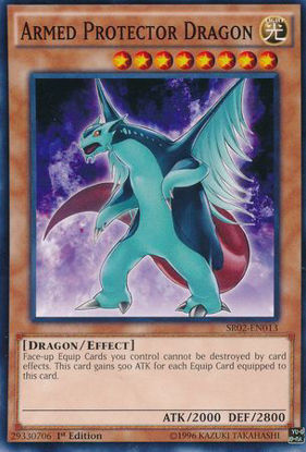 Armed Protector Dragon - SR02-EN013 - Common 1st Edition