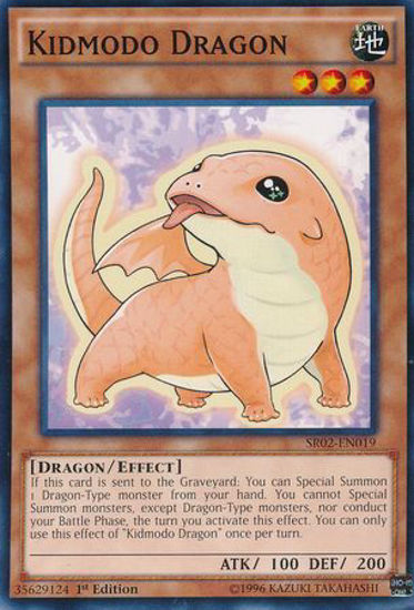 Kidmodo Dragon - SR02-EN019 - Common 1st Edition