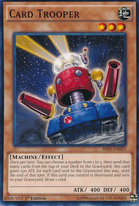 Card Trooper - SR02-EN023 - Common 1st Edition