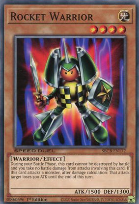 Rocket Warrior - SBCB-EN172 - Common 1st Edition