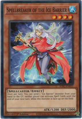 Spellbreaker of the Ice Barrier - SDFC-EN011 - Common 1st Edition