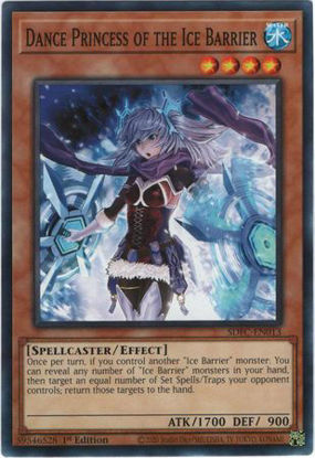 Dance Princess of the Ice Barrier - SDFC-EN013 - Common 1st Edition