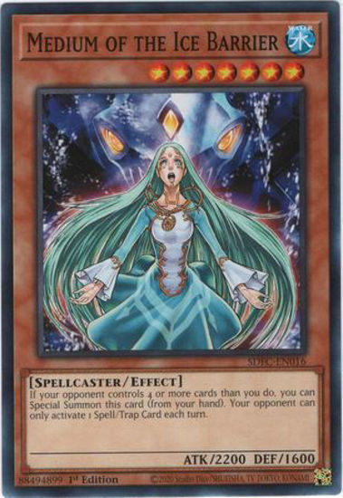 Medium of the Ice Barrier - SDFC-EN016 - Common 1st Edition