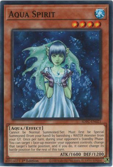 Aqua Spirit - SDFC-EN021 - Common 1st Edition