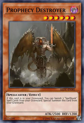 Prophecy Destroyer - CT09-EN019 - Secret Rare Limited Edition