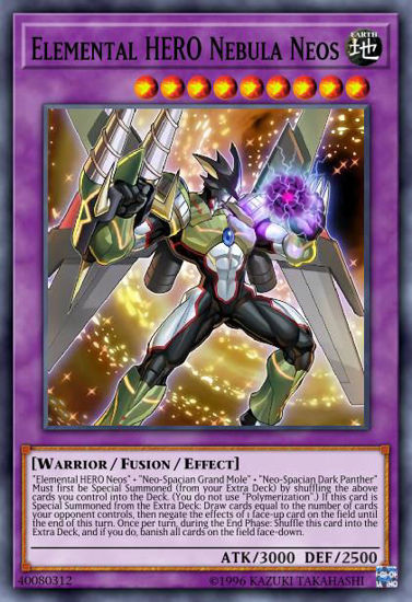 Elemental HERO Nebula Neos - CT15-EN001 - Secret Rare Limited Edition