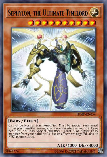 Sephylon, the Ultimate Timelord - BLRR-EN056 - Ultra Rare 1st Edition