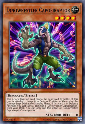 Dinowrestler Capoeiraptor - SOFU-EN006 - Common Unlimited