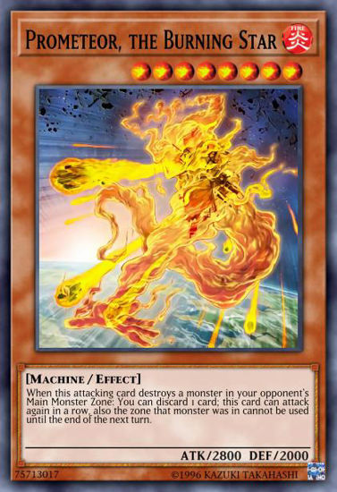 Prometeor, the Burning Star - CHIM-EN025 - Common 1st Edition