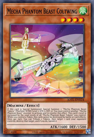 Mecha Phantom Beast Coltwing - JOTL-EN024 - Common Unlimited