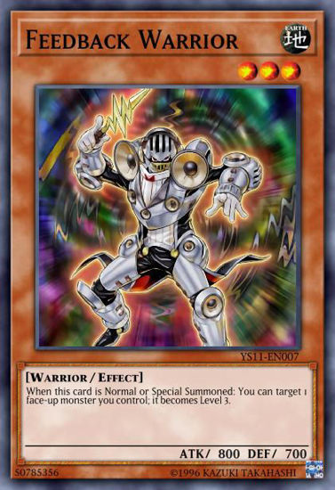 Feedback Warrior - YS12-EN009 - Common 1st Edition