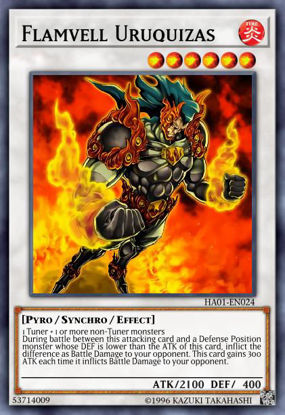 Flamvell Uruquizas - HA01-EN024 - Secret Rare Unlimited