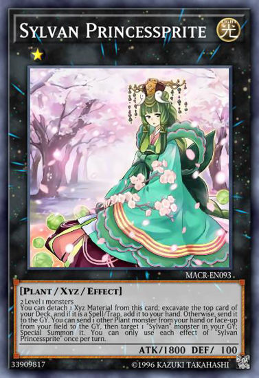 Sylvan Princessprite - MACR-EN093 - Super Rare 1st Edition