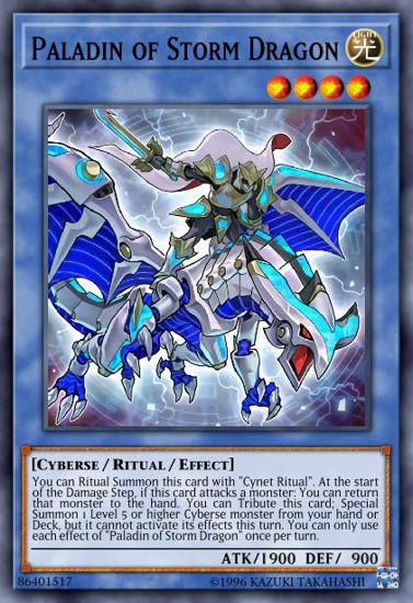 Paladin of Storm Dragon - CYHO-EN031 - Rare Unlimited