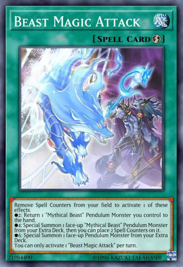 Beast Magic Attack - CYHO-EN063 - Common Unlimited