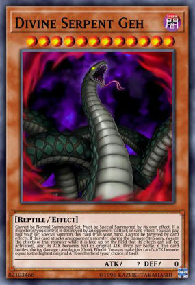 Divine Serpent Geh - CYHO-EN092 - Common Unlimited